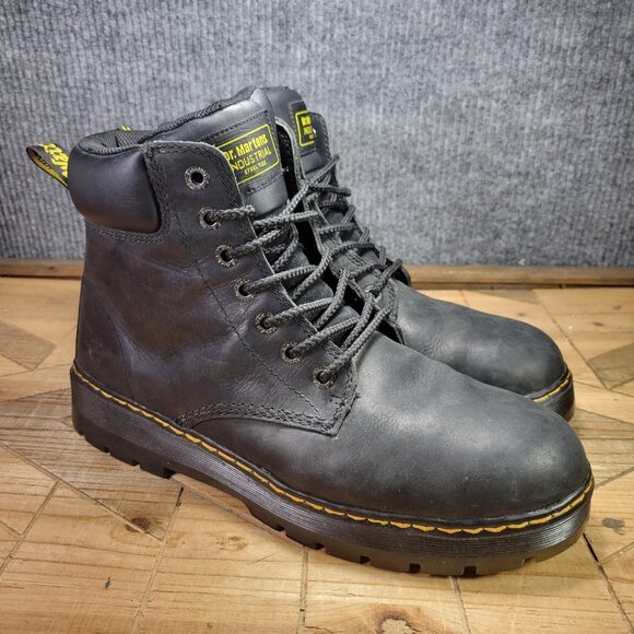 Winch Doc Marten Steel Toe Mens Boots Martens Winch ST Men's 13
